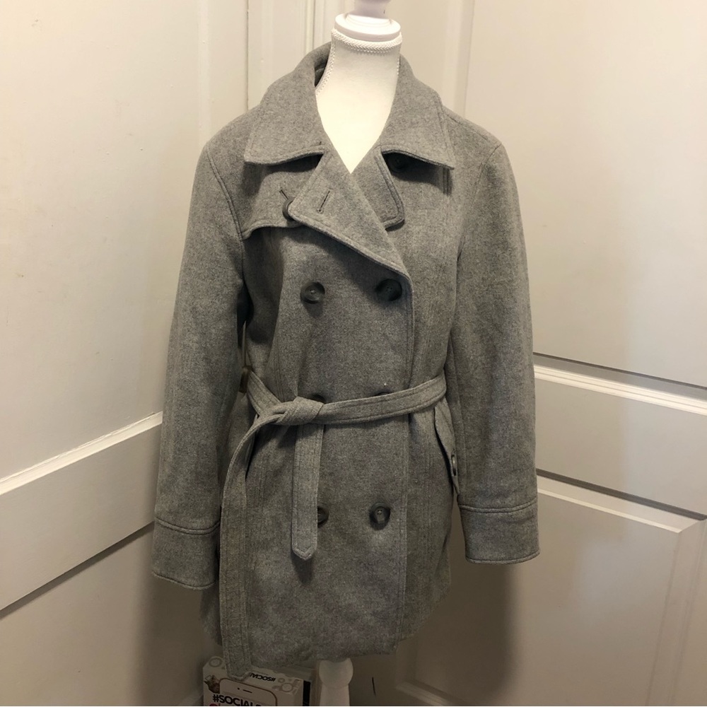 Ll Bean ladies 100% wool winter coat size large